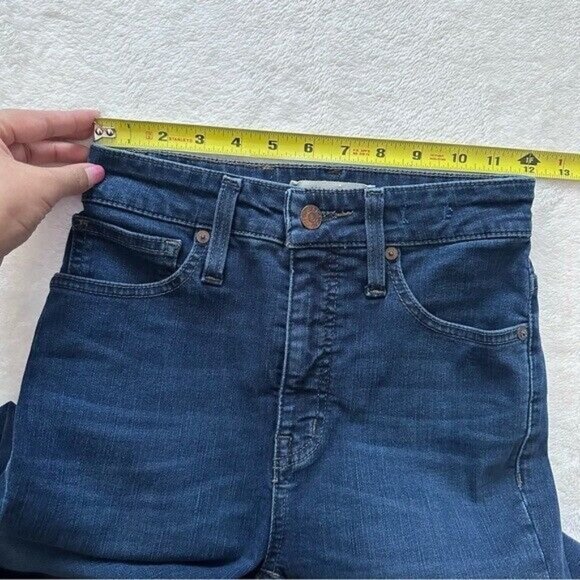 Madewell Curvy High-Rise Skinny Jeans in Hayes Wash Size 24 - Picture 8 of 14